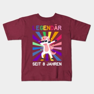 8th birthday unicorn Kids T-Shirt